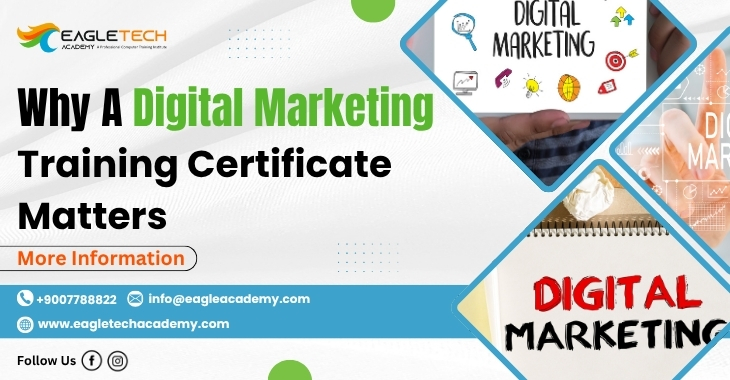 Why A Digital Marketing Training Certificate Matters